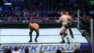 Wwe Smackdown 9-9-11  Wade Barrett vs  Sheamus