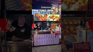 Street foods in Namba, Osaka, Japan #shorts