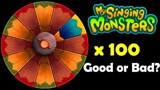 Spin Wheel - Good or Bad? x100 / Version 4.4.0 (My Singing Monsters) 4k