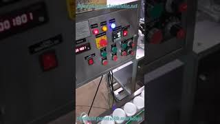 six head container filling machine with turn table