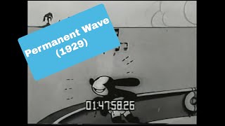 Oswald the Lucky Rabbit in:  Permanent Wave (1929)