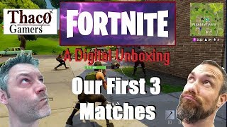 Fortnite | A Digital Unboxing | First Impressions & Gameplay | HD 60FPS HD