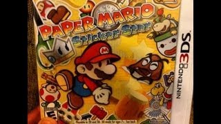 Unboxing - Paper Mario Sticker Star