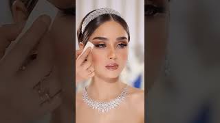 Arabic Bridal look| Arabic Makeup tutorial # Shorts # Beautiful makeup look