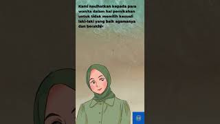 NASIHAT BAGI PARA WANITA SEBELUM MENIKAH #shorts #dakwah #nasihat #menikah