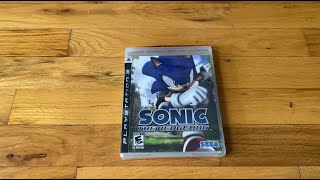 Sonic the Hedgehog (PS3) - UNBOXING!