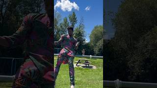 I can’t believe she joined in! 🛖#trending #dance #shorts #viral #fyp