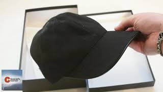 Gucci Monogram Black Cap