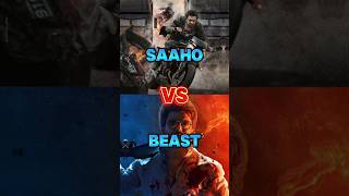 SAAHO VS BEAST TOTAL BOX OFFICE COLLECTION #shorts #prabhas #vijay