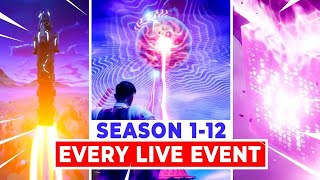 Fortnite all Events CINEMATIC! (Season 4-12)