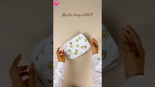 Muslin burp cloth for baby | WhatsApp 7025604060 #shortsfeed #shorts #viral #trending