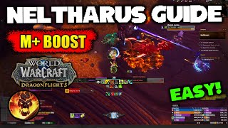 Mythic Key Boost | PoV NELTHARUS Dungeon Tank Guide | Tactic And Tips | Wow Dragonflight