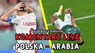 PASJA FUTBOL: Komentarz Polska -Arabia Saudyjska na żywo! Kowalczuk & Malinowski