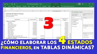 ESTADO DE FLUJO DE EFECTIVO | ESTADO DE CAMBIOS EN EL PATRIMONIO⚡️EXCEL⚡️TABLA DINÁMICA🖥[PARTE 3/4]