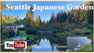 Autumn In Seattle Japanese Garden I Seattle Japanese Garden I @Happy Mom Mariann