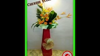 Cherish Flora & Gift Team Learn A New Flower Arrangemment Design.新体验！！！