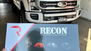 2021 Ford F250 Cab Lights Installation