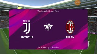 JUVENTUS VS AC MILAN - ePes 2020 Superstar Level Gameplay Android