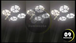 Mini Moving Spot Led 10W - 09 Iluminação