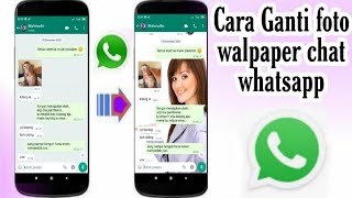 Cara Ganti Walpaper Layar Belakang Chat WhatSapp dengan foto sendiri