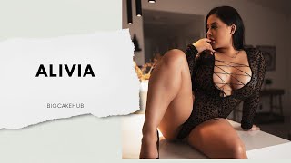 Alivia ▶️ | Plus Size Curvy Fashion Model | Biography , Lifestyle