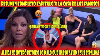 Esto fue todo lo que sucedió en el capítulo 31 de La Casa de los Famosos 3 Telemundo