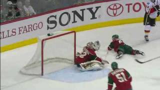 Niklas Backstrom Highlight Reel Save on Conroy 3/7/2010