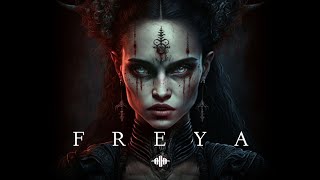 1 HOUR Dark Techno / Cyberpunk / Industrial Bass Mix 'FREYA' [Copyright Free]