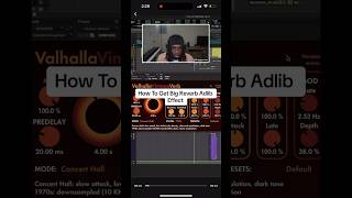 How To Get Big Reverb Ad-Lib Effect #audioengineers  #mixingengineer #recordingengineer