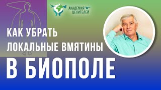 Как работать с локальными впадинами в биополе.  Руденко В.В. Академия Целителей