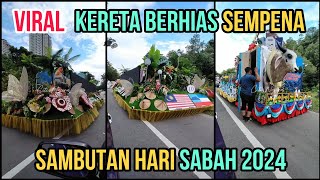 Pelbagai Kereta Berhias Di Sepanjang Jalan Bypass Kota Kinabalu