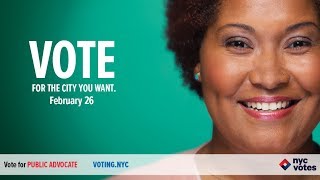 Vote for the City You Want: 2019 Public Advocate