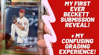 Episode 60 - MY FIRST EVER BECKETT SUBMISSION REVEAL! + MY CONFUSING GRADING EXPERIENCE!