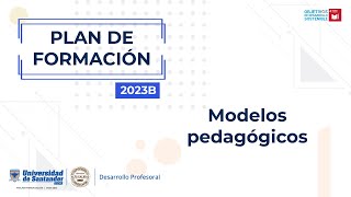 Modelos pedagógicos