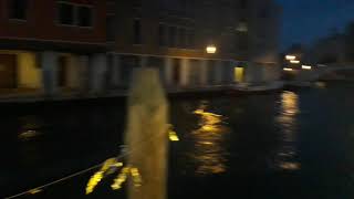 Venice at night -- Venice Film Festival 2021