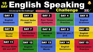 The 15-Day English Speaking Challenge!