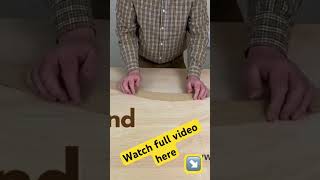 How to Bend Dado #woodworking