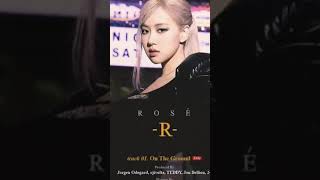 Black pink Rosé On the Ground/Solo 2021 Slideshow