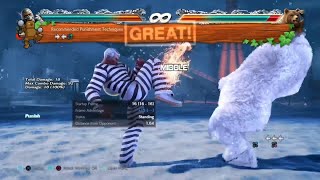 Bryan Easy High Damage Punishes for Bears (Kuma/Panda) in Tekken 7