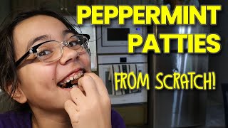 HOMEMAKING PEPPERMINT PATTIES!  LARGE FAMILY SCRATCH COOKING!  (Large Family Adoption Life)