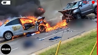 250 Shocking And Devastating Car Crashes Of Idiots In Cars Got Instant Karma That'll Freak You Out