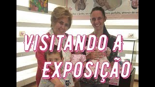 Visita de Maria do Carmo Guilherme na Exposição Reborn - @Shopping Rio Claro