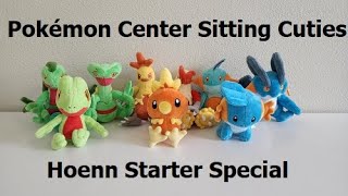 Pokémon Hoenn Starter Sitting Cuties Special