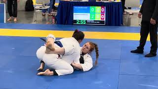 IBJJF Masters Worlds - Female Blue Belt BJJ Tournament - Tess Kent vs Rhyan Diller