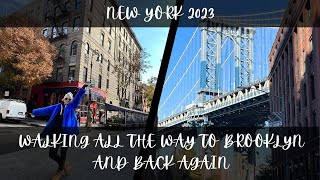 New York 2023 - Walking All the Way to Brooklyn and Back