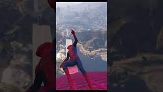 GTA 5 Ragdolls Spiderman Jumps/Fails (Euphoria Physics) #shorts #recommended