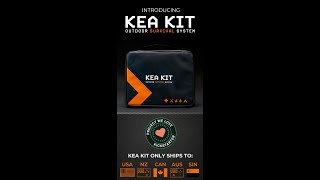 KEA KIT | The Outdoor Survival System For Any Adventure Be fully prepared for all your adventures