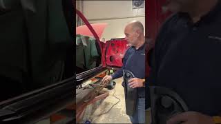 Porsche Restoration - Kidney Bowl Welding