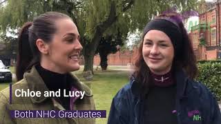 "It's the best experience I've had in my life, I've loved it!" - NHC Grad, Lucy