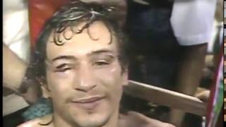 Boxing - 1984 - Al Bernstein PostFight Interview With Winner Livingstone Bramble + Trainer Lou Duva